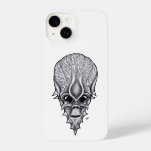 Funda Para iPhone 14 Alien Face , reconstrucción facial de cráneo afric