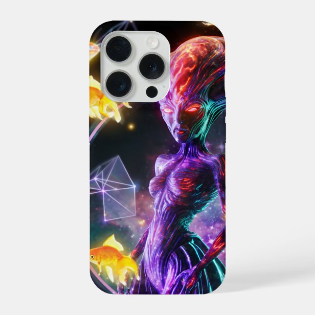 Funda Para iPhone Alien Girl, IPhone Case (Reverso )