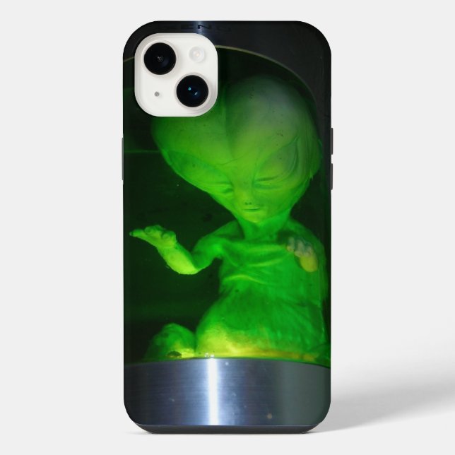 Funda Para iPhone Alien In a Jar (Reverso)