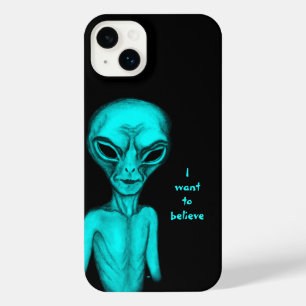 Funda Para iPhone 14 Plus Alien, quiero creer