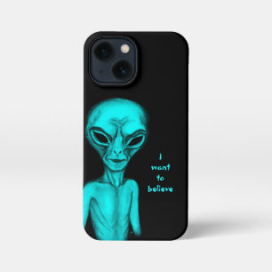 Funda Para iPhone 13 Mini Alien, quiero creer