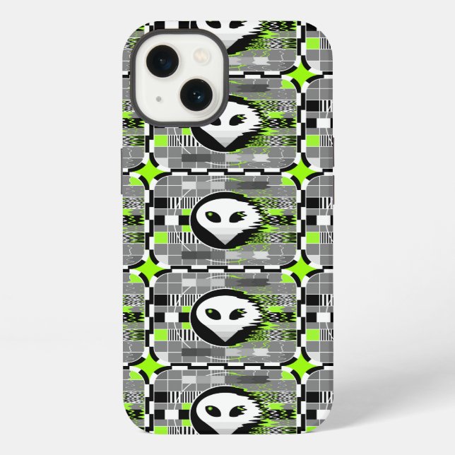Funda Para iPhone Alien TV Multi iPhone apenas ahí funda (Reverso )