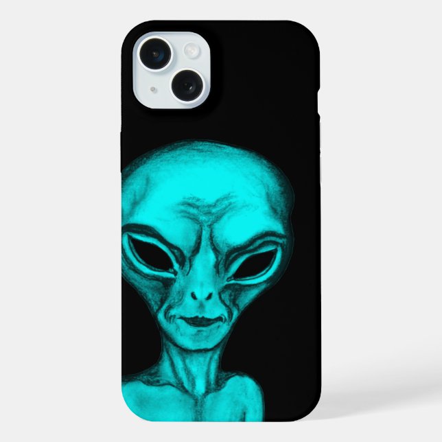 Funda Para iPhone Alienígena, quiero creer (Reverso )