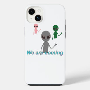 Funda Para iPhone 14 Plus Alienígenas haciendo gesto de "me gusta"