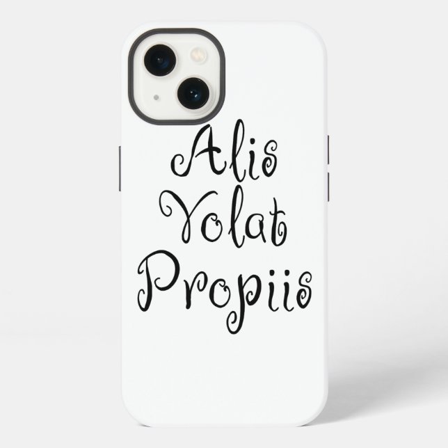 Funda Para iPhone Alis Volat Propiis (Reverso )