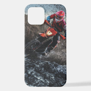 Funda Para iPhone 12 Almohada de jinete de bicicleta de tierra