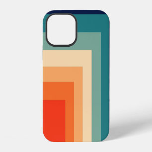 Funda Para iPhone 12 Almohada decorativa con paleta de colores retro de