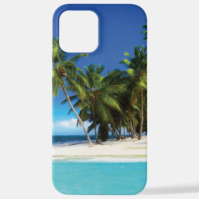 Funda Para iPhone Almohada exótica de playa (Reverso )