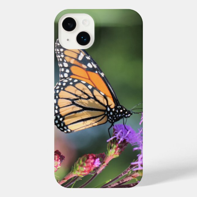 Funda Para iPhone Almuerzo de monarca (Reverso )