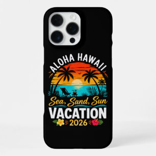Funda Para iPhone 16 Pro Max Aloha Hawái Mar Arena Sol 2026