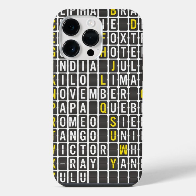 Funda Para iPhone Alpha-Bravo-Charlie (Reverso )