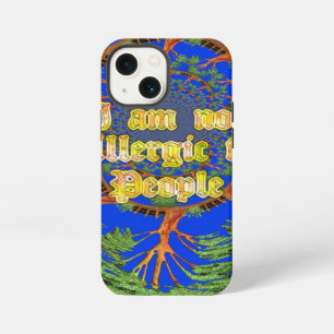 Funda Para iPhone 13 Mini Alquimia de Acacia: No soy alérgico a la gente Art