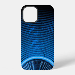 Funda Para iPhone 12 Altavoz de música azul y ondas sonoras Case-Mate i