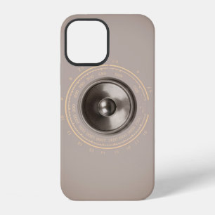 Funda Para iPhone 12 Altavoz de música y dial de radio retro Case-Mate