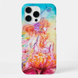 Funda Para iPhone 16 Pro Max ALTHEA /Hada Caprichosa en la Flor Rosa
