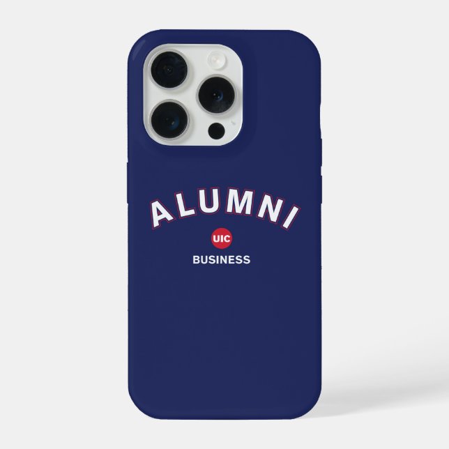 Funda Para iPhone Alumni de Negocios de la UIC (Reverso )