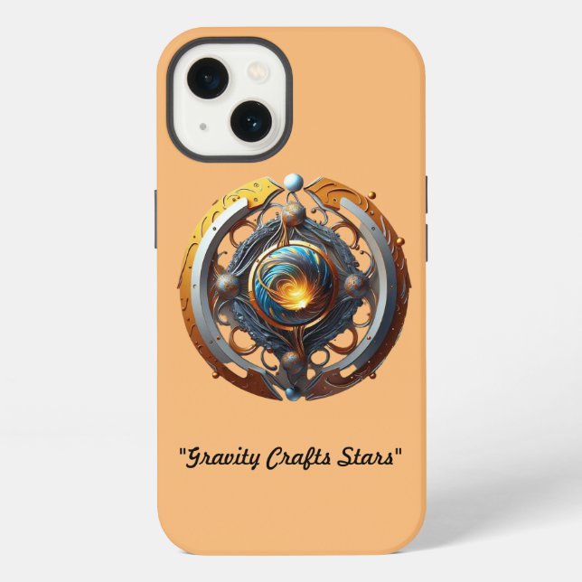 Funda Para iPhone "Amanecer cósmico" (Reverso )