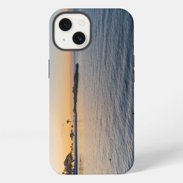 Funda Para iPhone amanecer en chapala méxico (Reverso )