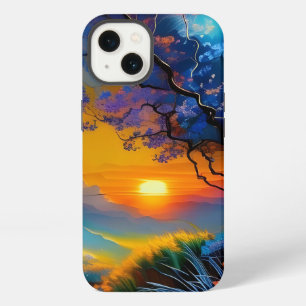 Amanecer sobre el estanque