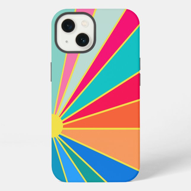 Funda Para iPhone Amanecer Tropical (Reverso )