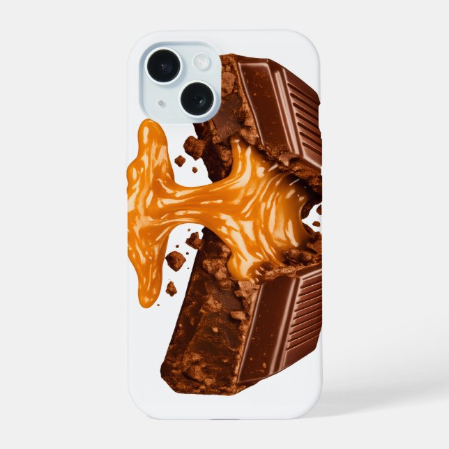 Funda para iPhone Amante del Chocolate (Reverso )