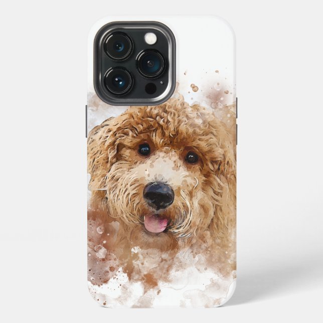 Funda Para iPhone Amantes de Doodle (Reverso )