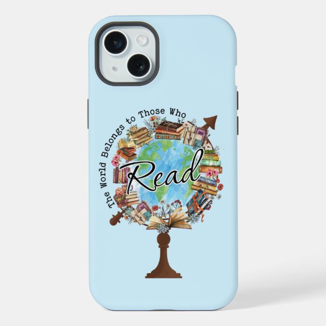 Funda Para iPhone Amantes de los Libros (Reverso )