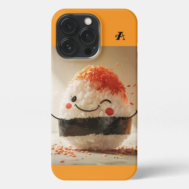 Funda Para iPhone Amar a los Fundas de Sushi iPhone 13 Pro (Reverso)