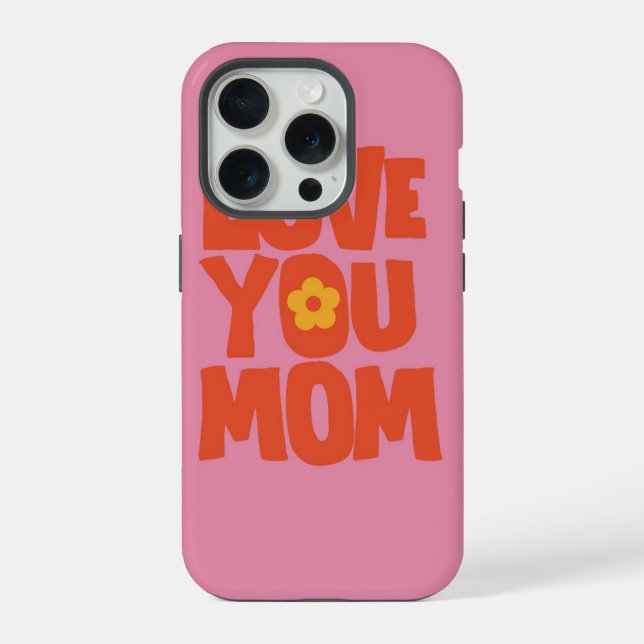Funda Para iPhone Amar a mamá (Reverso )