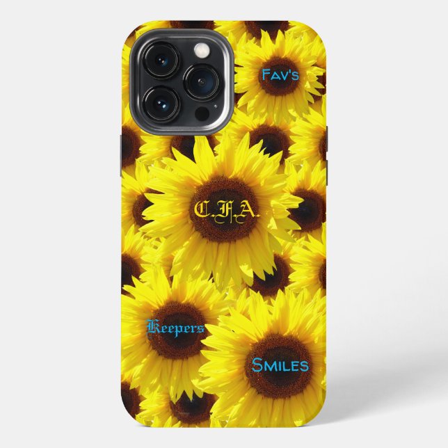 Funda Para iPhone Amar Girasoles (Reverso )