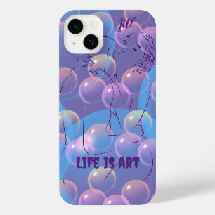 Funda Para iPhone 14 Plus Amar la felicidad del arte