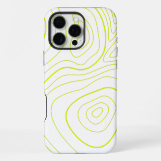 Funda Para iPhone 16 Pro Max amarillo hermoso abstracto