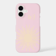 Funda para iPhone Amarillo Pastel Personalizada So