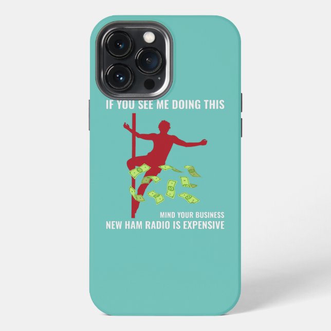 Funda Para iPhone Amateur Ham Radio Operator Dance Dance Funny (Reverso )