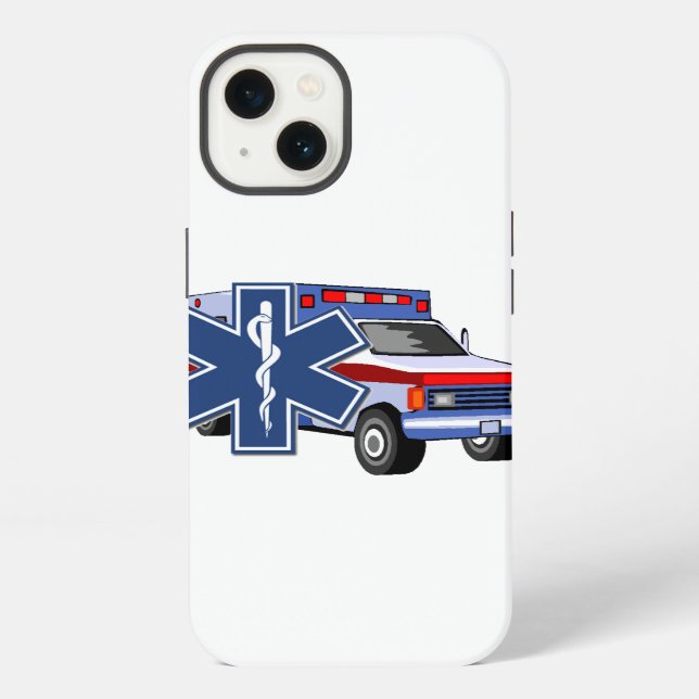 Funda Para iPhone Ambulancia del ccsme (Reverso )