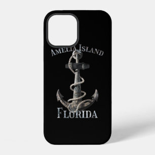 Funda Para iPhone 12 Amelia Island Florida Vacation Nautical Anchor Sai
