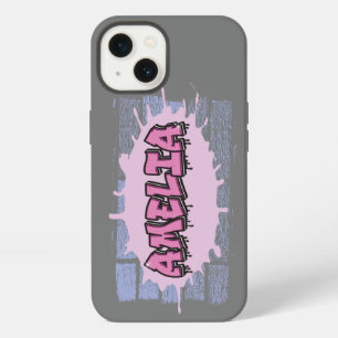 AMELIA Tu nombre Chicas Graffiti Rosa Hip Hop
