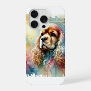 American Cocker Spaniel Dog 070824AREF137 - Waterc