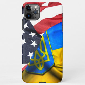 Funda Para iPhone 11Pro Max Amigos de Norteamérica en Ucrania para siempre