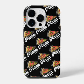 Funda Para iPhone 14 Pro Amigos van y vienen, pero la pizza es siempre dive