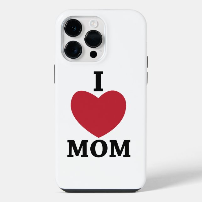 Funda Para iPhone Amo a mamá (Reverso )