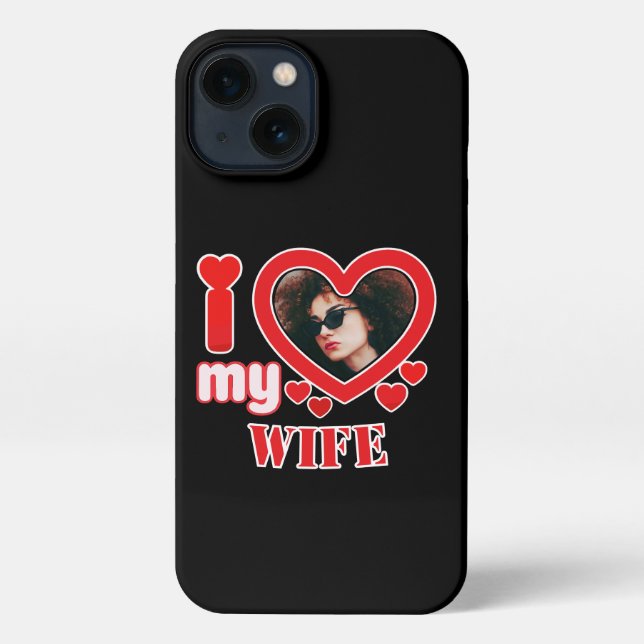 Funda Para iPhone Amo A Mi Esposa Personalizada (Reverso )