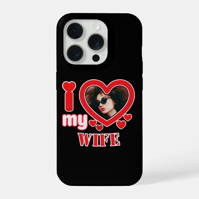 Funda Para iPhone Amo A Mi Esposa Personalizada (Reverso )