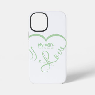 Funda Para iPhone 12 Mini Amo a mi esposa • Siempre a tu lado
