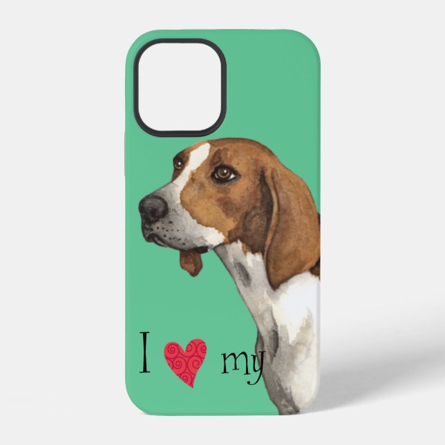 Funda Para iPhone Amo a mi Treeing Walker (Reverso )