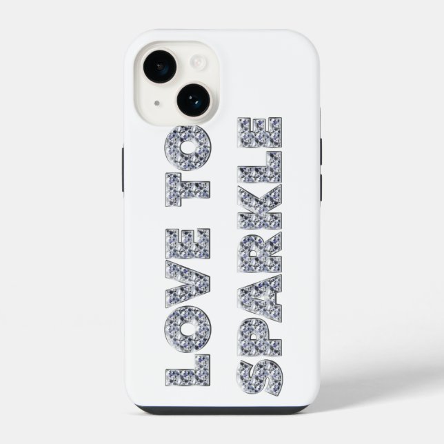Funda Para iPhone Amo Brillar (Reverso )