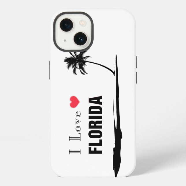 Funda Para iPhone Amo Florida (Reverso )