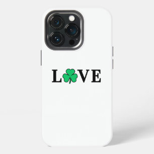 Funda Para iPhone 13 Pro Amo Irlanda Amo El Irlandés Shamrock Clover Modern