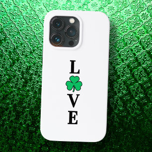 Funda Para iPhone 13 Pro Amo Irlanda Amo El Irlandés Shamrock Clover Modern