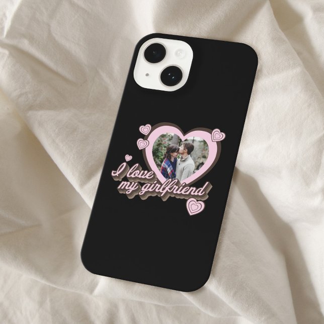 Funda Para iPhone Amo la foto de mi novia Personalizado personalizad (Subido por el creador)